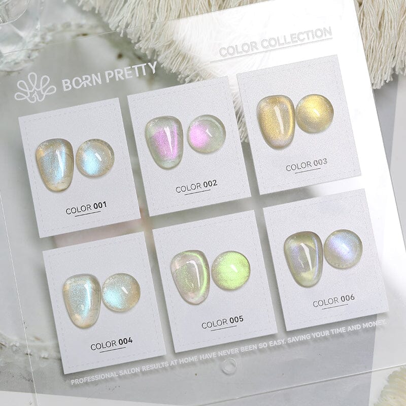 Auroras Cat Magnetic Gel Polish Angel Tears 10ml Gel Nail Polish BORN PRETTY 