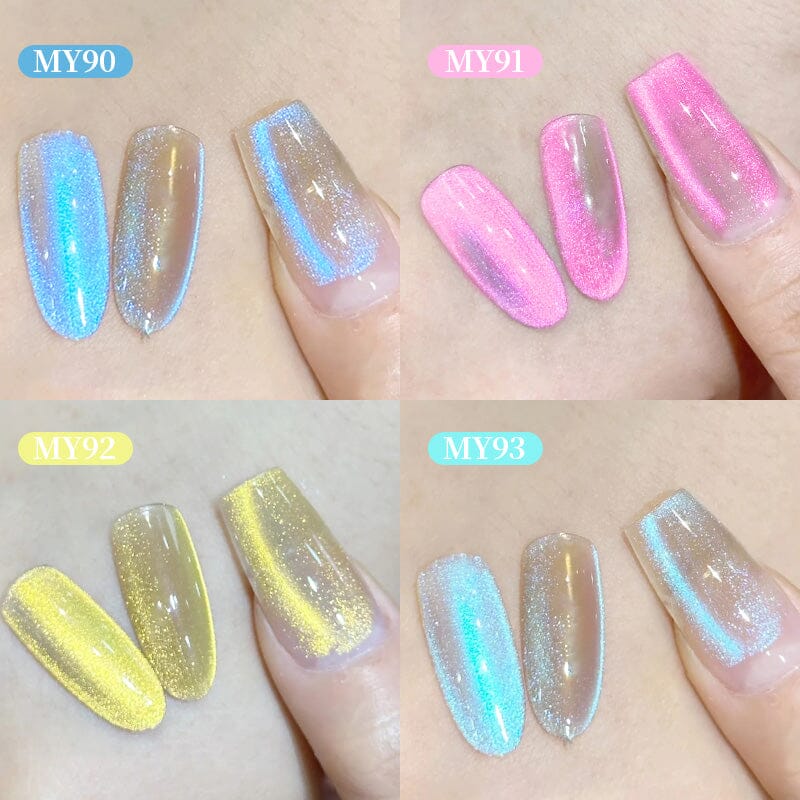 Auroras Cat Magnetic Gel Polish Angel Tears 10ml Gel Nail Polish BORN PRETTY 