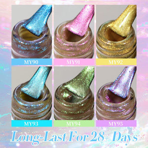 Auroras Cat Magnetic Gel Polish Angel Tears 10ml Gel Nail Polish BORN PRETTY 