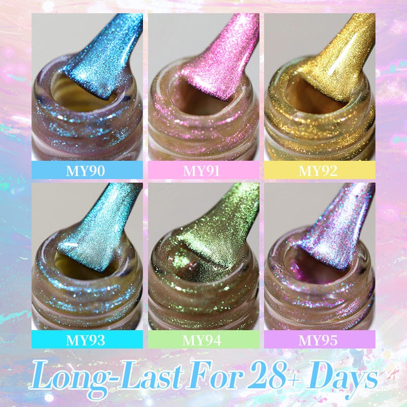 Auroras Cat Magnetic Gel Polish Angel Tears 10ml Gel Nail Polish BORN PRETTY 