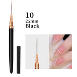 Pink Black Nail Art Liner Brush