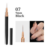 Pink Black Nail Art Liner Brush