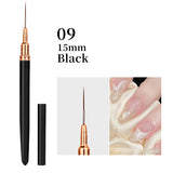 Pink Black Nail Art Liner Brush