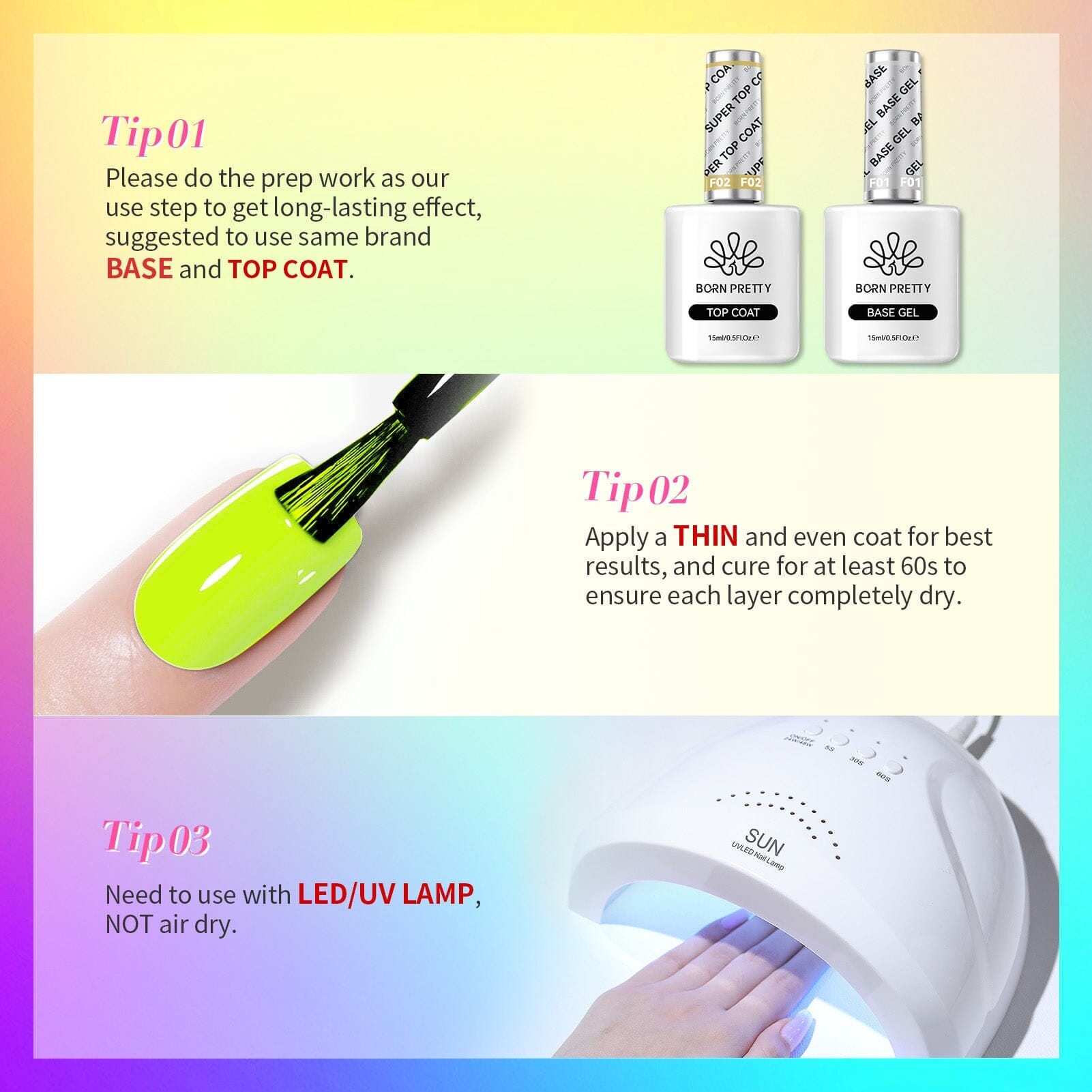 6 Colors Gel Polish Set Modern City 7ml Gel Nail Polish BORN PRETTY 