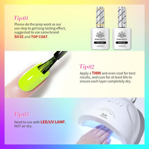 6 Colors Gel Polish Set Modern City 7ml Gel Nail Polish BORN PRETTY 