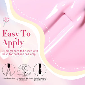 6 Colors Gel Polish Set Candy Paradise 7ml Gel Nail Polish BORN PRETTY 