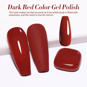 Hema-Free Red Color Gel Polish #39 15ml Gel Nail Polish BORN PRETTY 