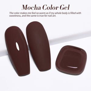 Hema-Free Brown Color Gel Polish #46 15ml Gel Nail Polish BORN PRETTY 