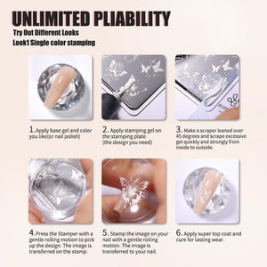 CHURCH WINDOW-N10 Nail Stamping Plate Stamping Nail BORN PRETTY 