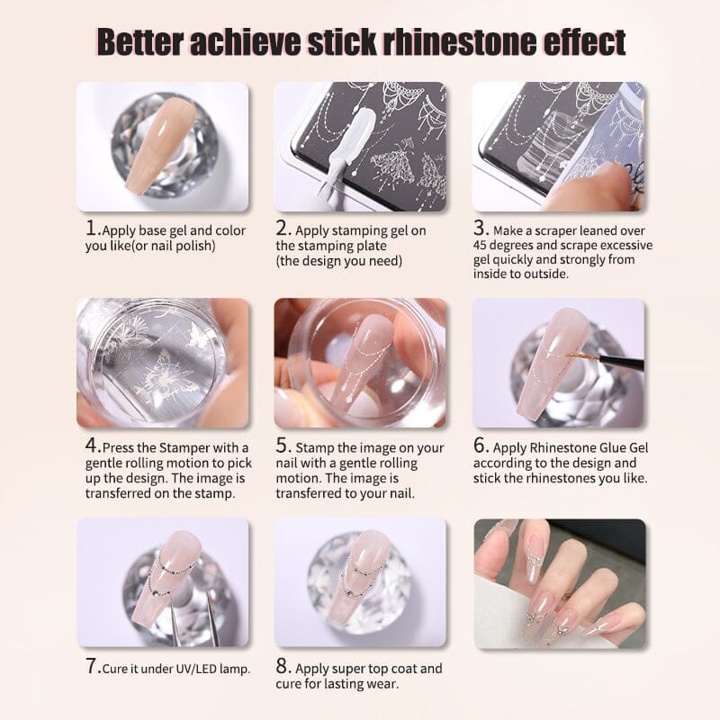 CHURCH WINDOW-N10 Nail Stamping Plate Stamping Nail BORN PRETTY 