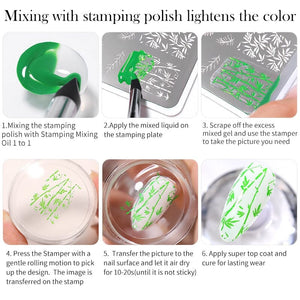 BORN PRETTY Stamping Mixing Oil 10ml Stamping Nail BORN PRETTY 
