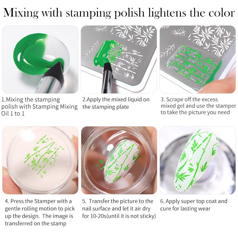 BORN PRETTY Stamping Mixing Oil 10ml Stamping Nail BORN PRETTY 