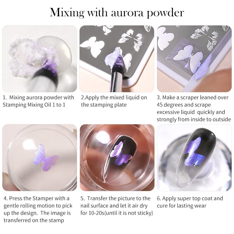 BORN PRETTY Stamping Mixing Oil 10ml Stamping Nail BORN PRETTY 