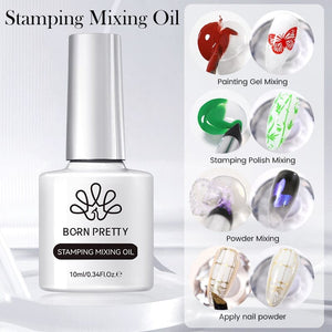 BORN PRETTY Stamping Mixing Oil 10ml Stamping Nail BORN PRETTY 