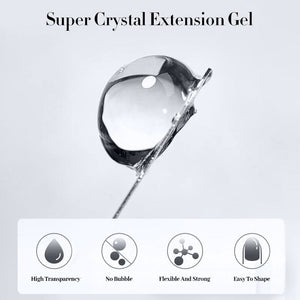 Super Crystal Extension Gel 30ml Gel Nail Polish BORN PRETTY 