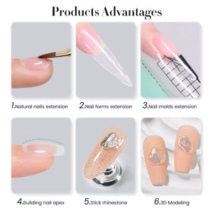 Super Crystal Extension Gel 30ml Gel Nail Polish BORN PRETTY 