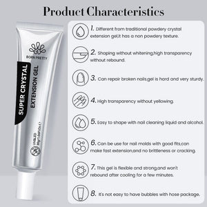 Super Crystal Extension Gel 30ml Gel Nail Polish BORN PRETTY 