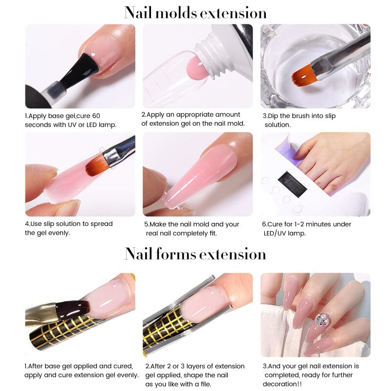 Super Crystal Extension Gel 30ml Gel Nail Polish BORN PRETTY 
