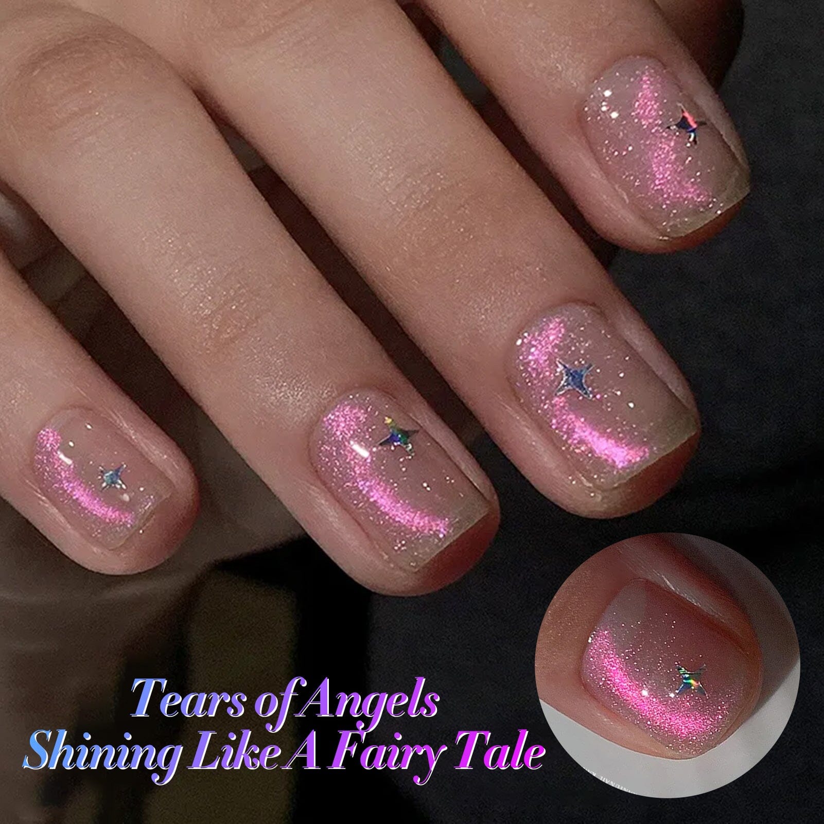 4 Colors Auroras Cat Magnetic Gel Polish Set 5ml Gel Nail Polish BORN PRETTY 