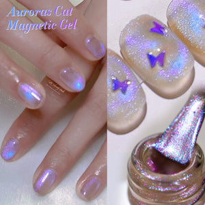 4 Colors Auroras Cat Magnetic Gel Polish Set 5ml Gel Nail Polish BORN PRETTY 