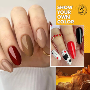 32 Colors Gel with 4pcs Base Top Coat Set #01 7ml