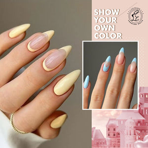 32 Colors Gel with 4pcs Base Top Coat Set #02 7ml