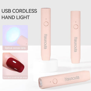3W Type-C USB Cordless Hand Light Nail Dryer Tools & Accessories Harunouta 