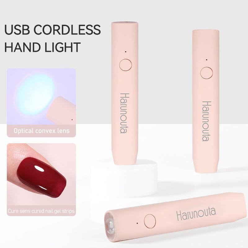 3W Type-C USB Cordless Hand Light Nail Dryer Tools & Accessories Harunouta 