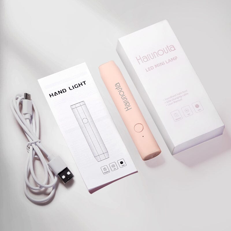 3W Type-C USB Cordless Hand Light Nail Dryer Tools & Accessories Harunouta 