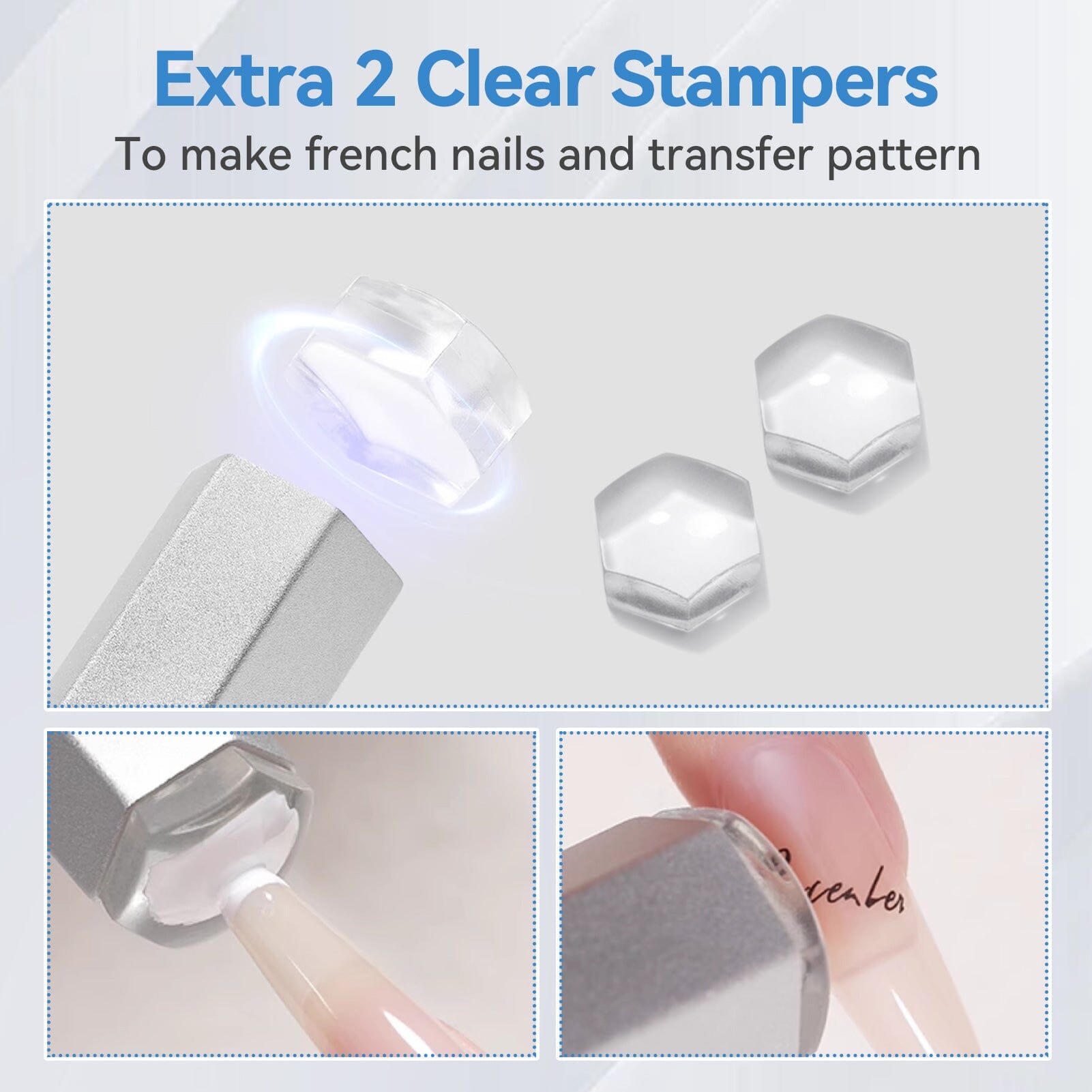 [US ONLY] Silver Handheld Portable UV Lamp 3W Tools & Accessories BORN PRETTY 