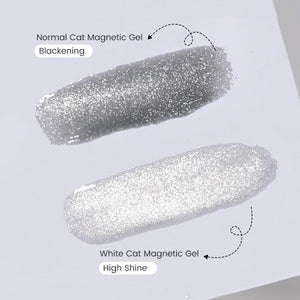White Cat Magnetic Gel 15ml Gel Nail Polish UR SUGAR 