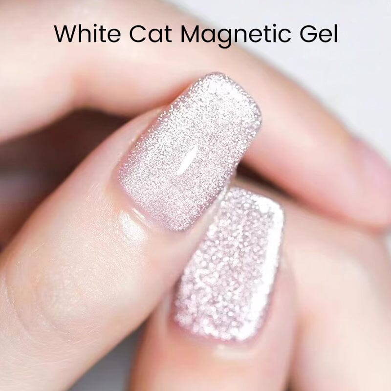 White Cat Magnetic Gel 15ml Gel Nail Polish UR SUGAR 