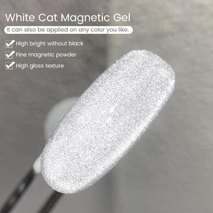 White Cat Magnetic Gel 15ml Gel Nail Polish UR SUGAR 