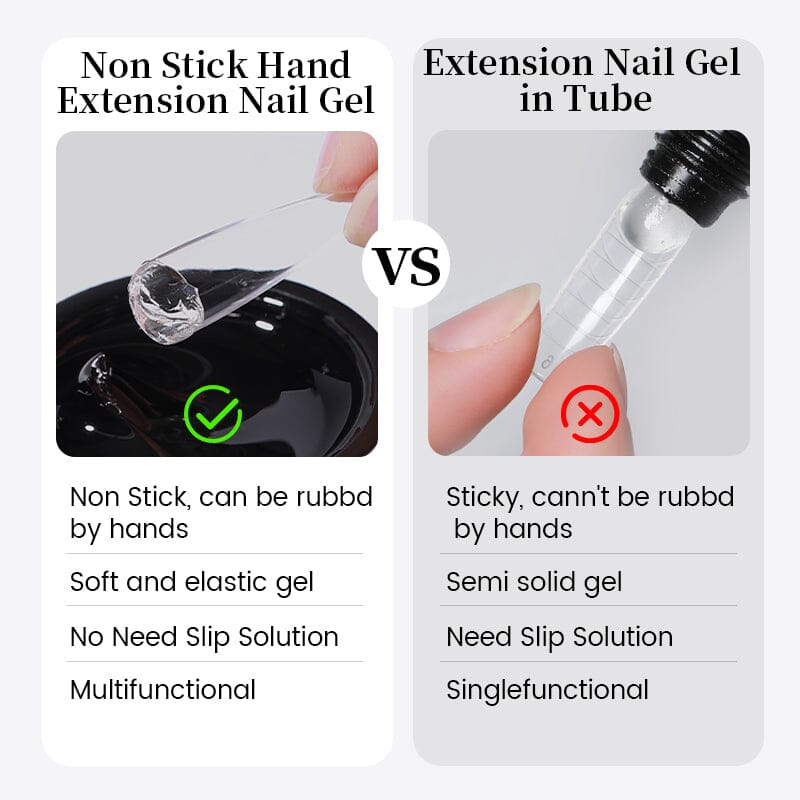 Jelly Non Stick Hand Extension Gel NSG29 15ml Extension Nail Gel BORN PRETTY 