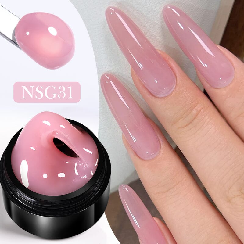 Jelly Non Stick Hand Extension Gel NSG31 15ml Extension Nail Gel BORN PRETTY 