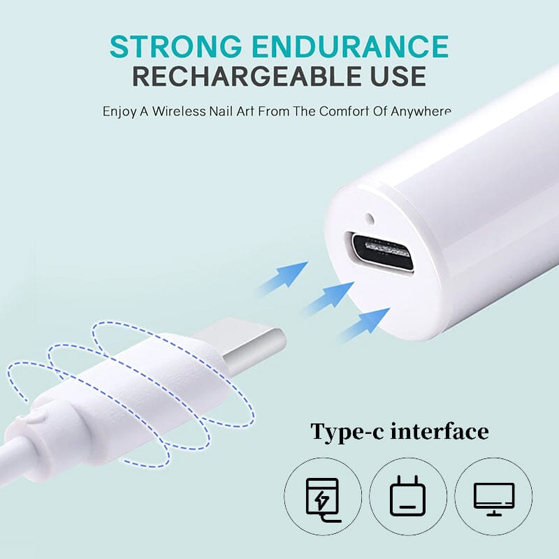 Handheld Mini Nail Lamp Tools & Accessories No Brand 