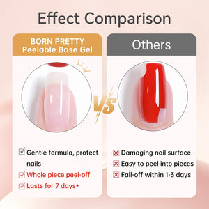 Peelable Base Gel 15ml Gel Nail Polish BORN PRETTY 