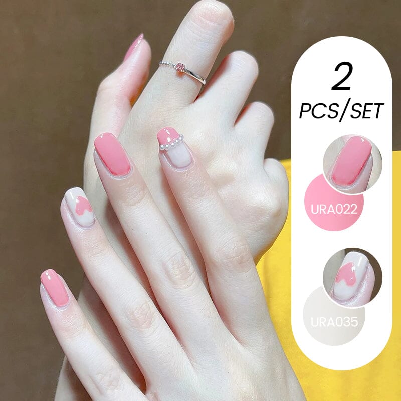 2pcs Color Gel Set 15ml Gel Nail Polish UR SUGAR 21 