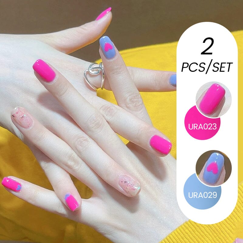 2pcs Color Gel Set 15ml Gel Nail Polish UR SUGAR 22 