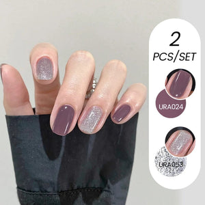 2pcs Color Gel Set 15ml Gel Nail Polish UR SUGAR 24 