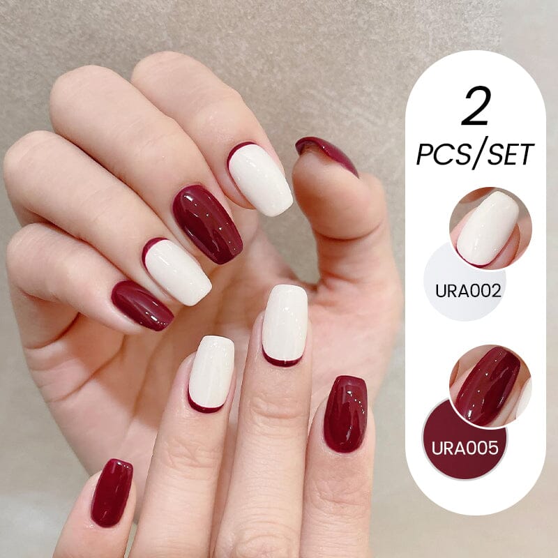 2pcs Color Gel Set 15ml Gel Nail Polish UR SUGAR 03 