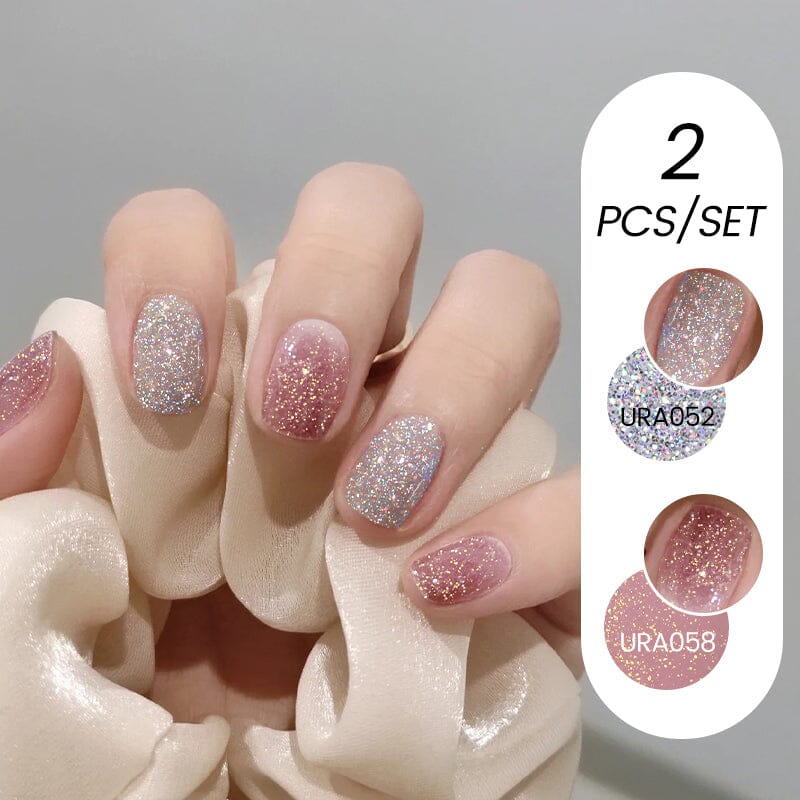 2pcs Color Gel Set 15ml Gel Nail Polish UR SUGAR 33 