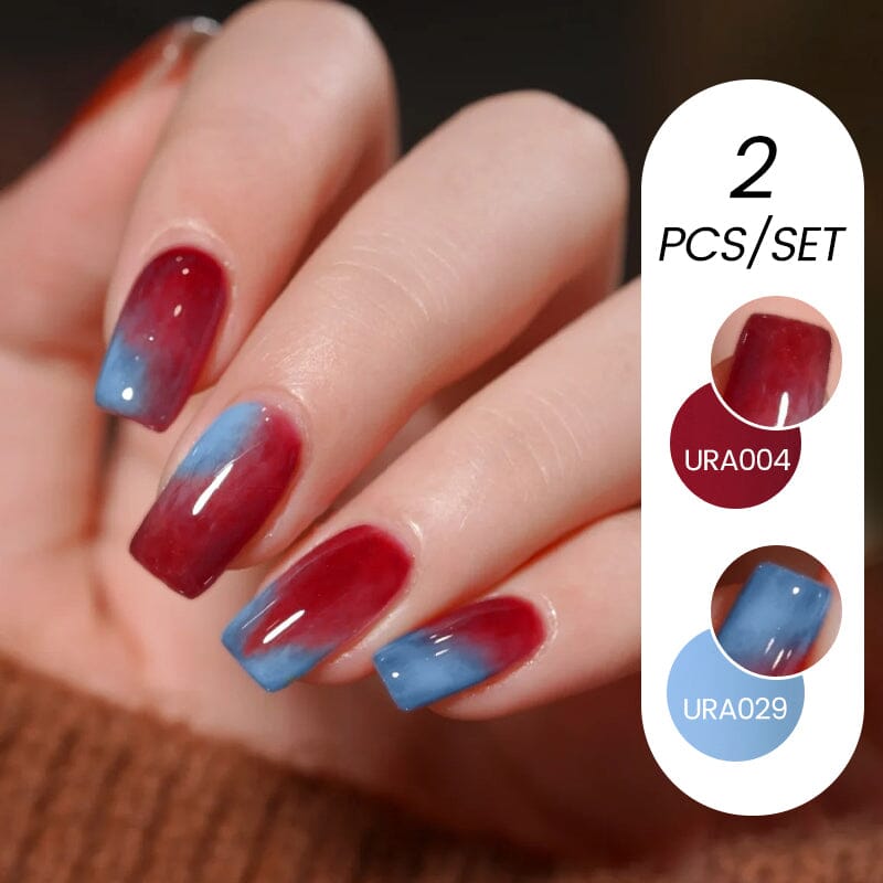 2pcs Color Gel Set 15ml Gel Nail Polish UR SUGAR 09 