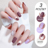 3pcs Color Gel Set 15ml Gel Nail Polish UR SUGAR 17 