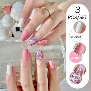 3pcs Color Gel Set 15ml Gel Nail Polish UR SUGAR 05 