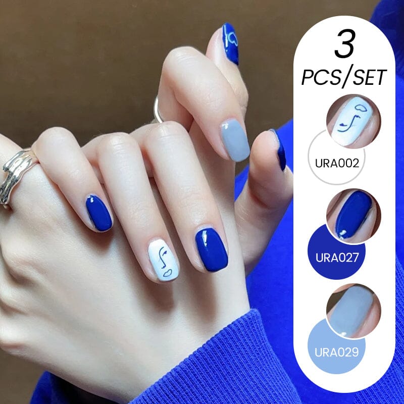 3pcs Color Gel Set 15ml Gel Nail Polish UR SUGAR 06 
