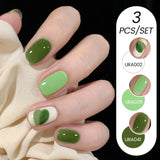 3pcs Color Gel Set 15ml Gel Nail Polish UR SUGAR 07 