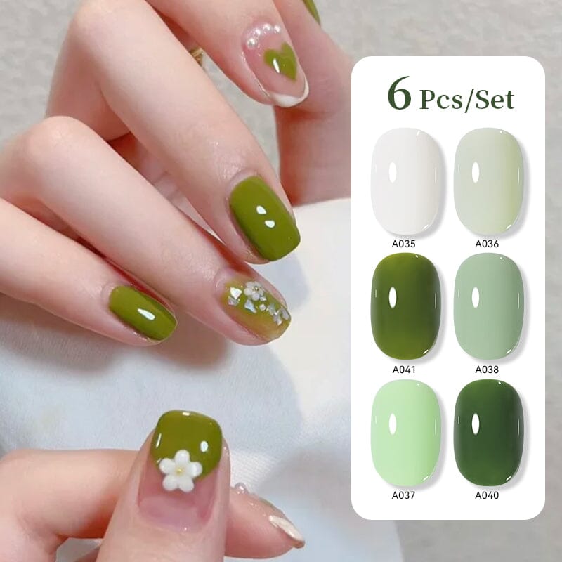 6pcs 15ml Nail Gel Set Gel Nail Polish UR SUGAR Set 14 