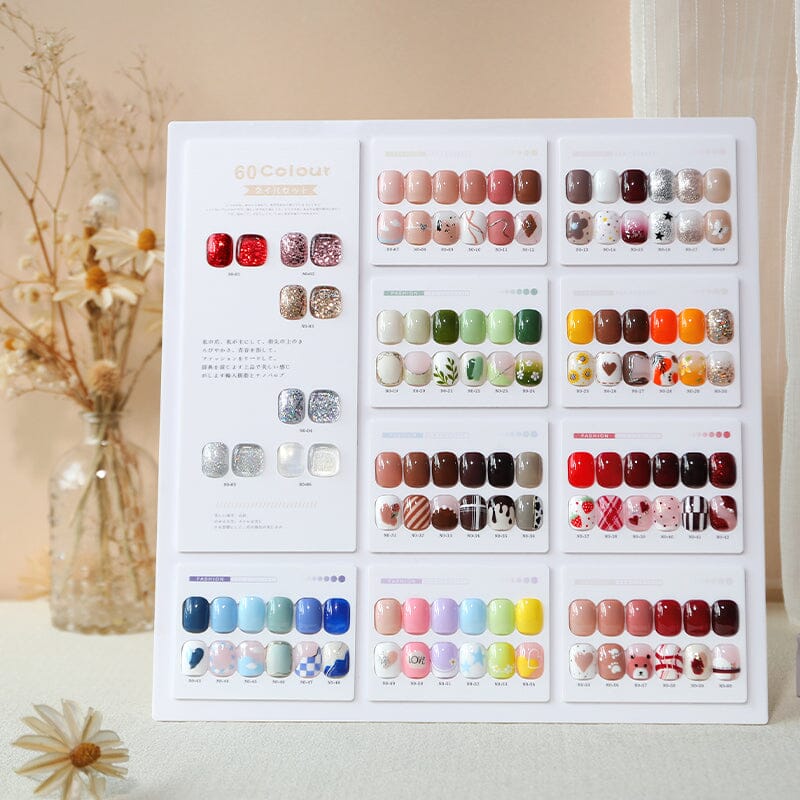 6pcs 15ml Nail Gel Set Gel Nail Polish UR SUGAR 