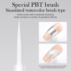 Metal Silver Watercolor Nail Polish 10ml Nail Polish BORN PRETTY 